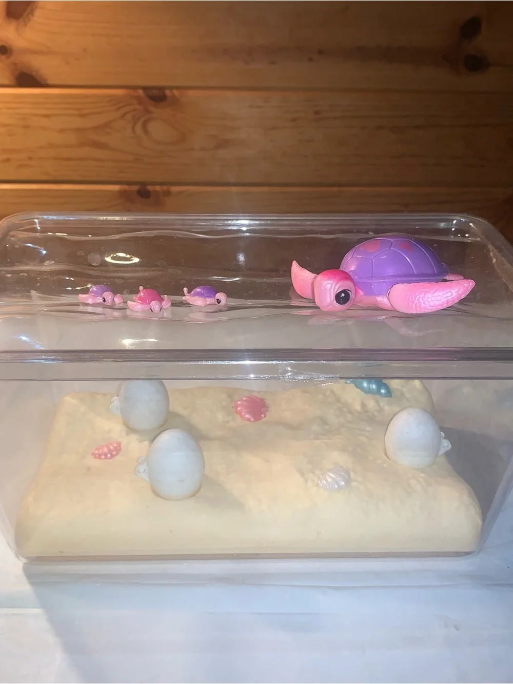 Pets alive mama turtle swimming pets complete set